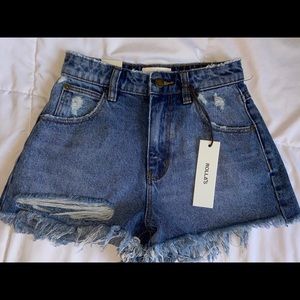 ROLLAS jean shorts